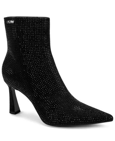 Dkny Women's Cayden Pointed Toe Booties In Black