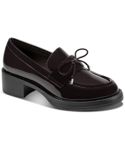 Dkny Women's Celeste Slip-on Loafers In Black