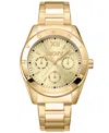 Dkny Women's Chambers Multi Sport Chronograph Gold-tone Stainless Steel Bracelet Watch, 36mm