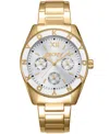 Dkny Women's Chambers Multi Sport Chronograph Gold-tone Stainless Steel Bracelet Watch, 36mm