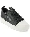 Dkny Women's Chaney Lace-up Zipper Sneakers In Black