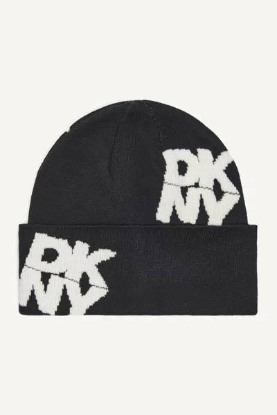 Dkny Women's Chenille Block Cuff Beanie In Multi