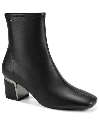 Dkny Women's Chiara Heeled Dress Booties In Animal Print