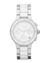 Dkny Women's Chronograph White Dial Watch