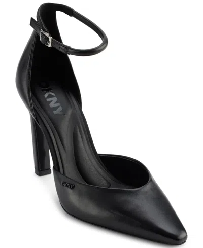 DKNY WOMEN'S CILLIAN ANKLE STRAP PUMPS