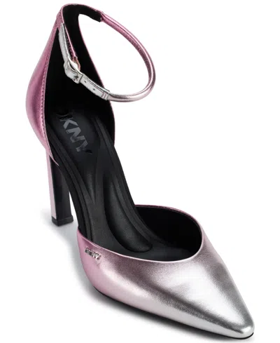 DKNY WOMEN'S CILLIAN ANKLE STRAP PUMPS