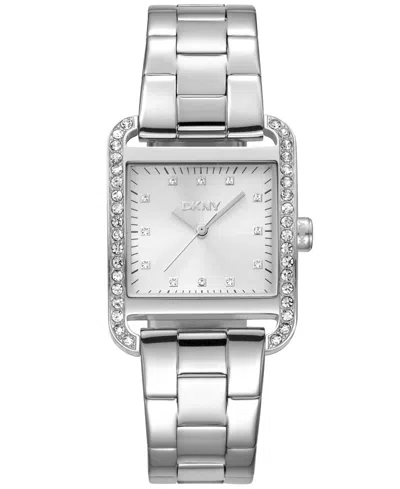 Dkny Women's City Glitz Stainless Steel Bracelet Watch, 35mm