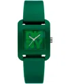 Dkny Women's City Sport Dark Green Silicone Strap Watch, 37mm