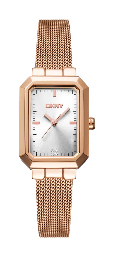 Dkny Women's Classic 22mm Quartz Watch In Gold