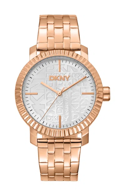 Dkny Women's Classic 36mm Quartz Watch In Gold
