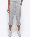 Dkny Women's Convertible Capri Cotton Poplin Cargo Pants In Green