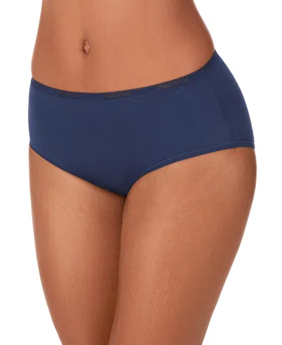 Dkny Women's Cotton Brief Underwear Dk8465 In Blue