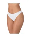 Dkny Table Top Stretch Cotton Blend Bikini In Yellow