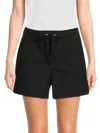 Dkny Women's Cotton Shorts In Black