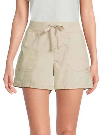 Dkny Women's Cotton Shorts In Pebble