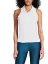 Dkny Women's Court Pique Racerback Tank Top In White