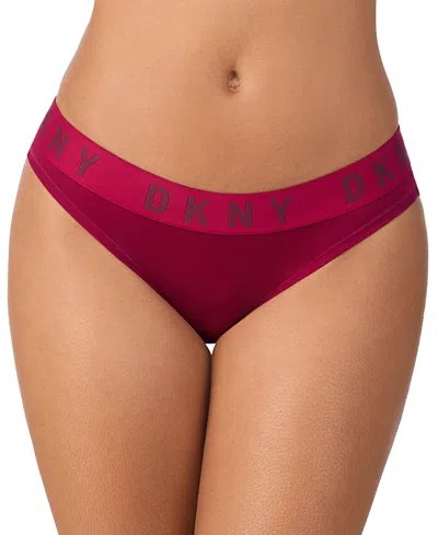 Dkny Women's Cozy Boyfriend Bikini Underwear Dk4513 In Brown