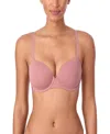 Dkny Women's Cozy Boyfriend T-shirt Bra In Brown