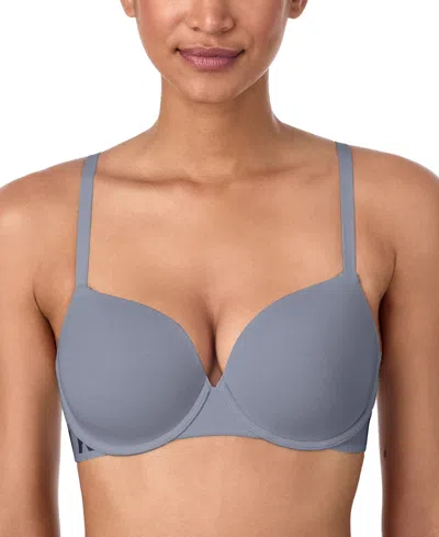Dkny Women's Cozy Boyfriend T-shirt Bra, Dk7511 In Gray