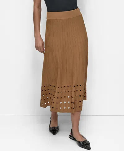 Dkny Women's Crepe Sweater Skirt