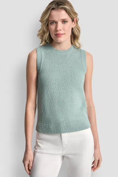 Dkny Women's Crew Neck Sleeveless Sweater In Animal Print