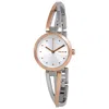 Dkny Women's Crosswalk Silver Dial Watch In Silver
