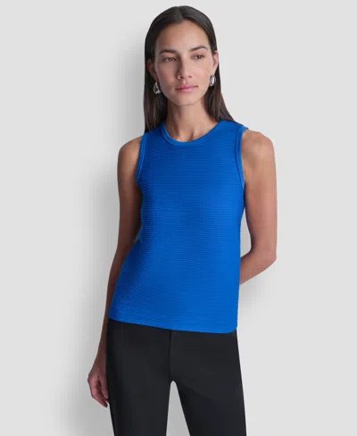 Dkny Women's Cutaway Seamless Tank In Brown