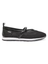 Dkny Women's Dalhart Knit Ballet Flats In Black