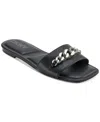 Dkny Dania Slide Sandal In Black