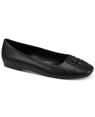 Dkny Women's Darianne Slip-on Ballet Flats In Black