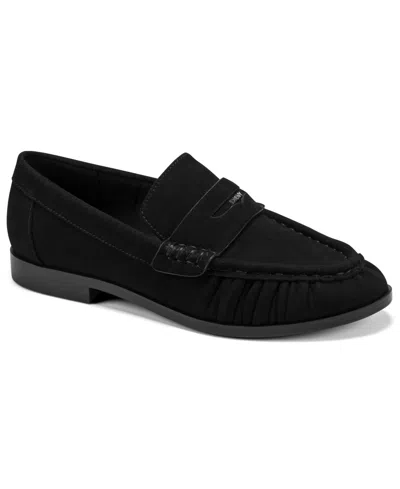 Dkny Women's Dawes Slip-on Loafers In Black