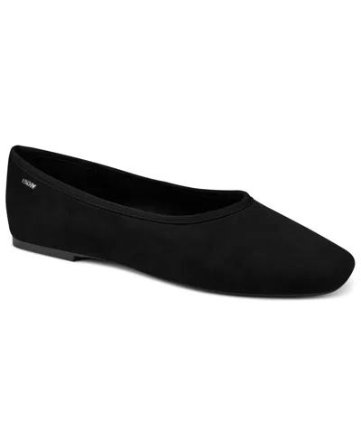 Dkny Women's Diantha Slip-on Ballet Flats In Black