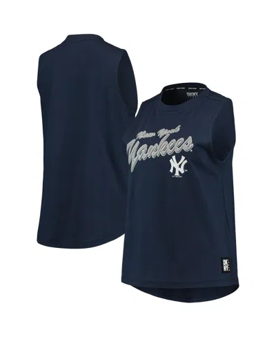 Dkny Women's  Sport Navy New York Yankees Marcie Tank Top
