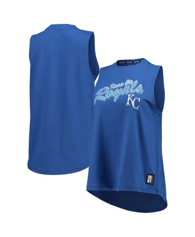 Dkny Women's  Sport Royal Kansas City Royals Marcie Tank Top