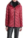 Dkny Women's Down Puffer Jacket In Red