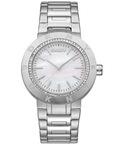 Dkny Women's Eastside Logo Stainless Steel Bracelet Watch, 36mm