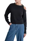 Dkny L S Cold Shldr Emp4h In Black