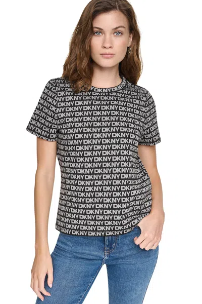 Dkny Women's Essential Logo T-shirt In Multi