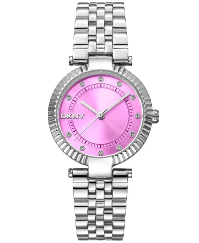 Dkny Women's Essential Stainless Steel Bracelet Watch, 30mm