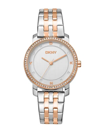 Dkny Women's Evening Watch In Metallic