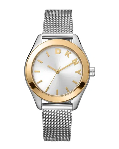 Dkny Women's Everyday Watch In Metallic