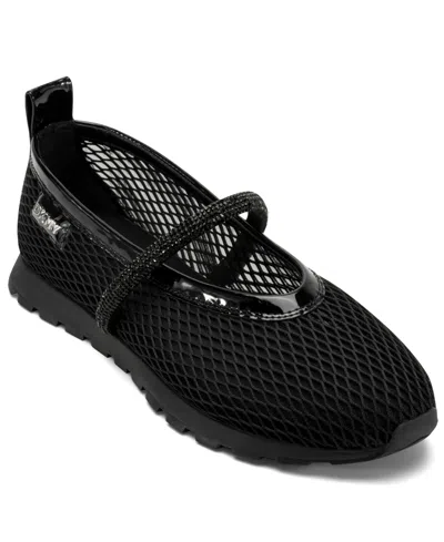 Dkny Women's Faramir Ballerina Slip-on Sneakers In Black