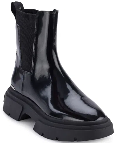 DKNY WOMEN'S FENELLA CHELSEA SLIP ON BOOTS