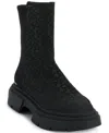 Dkny Fleming Lug Sole Chelsea Boot In Black