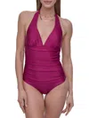Dkny Women's Halter One-piece Swimsuit