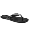 Dkny Hampton Flip Flop In Animal Print