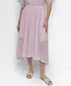 Dkny Handkerchief Hem Maxi Skirt