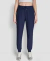 Dkny Women's High-rise Jogger Pants In Blue