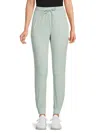 Dkny Women's High Rise Slim Fit Joggers In Mineral