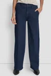 Dkny Women's High Rise Tailored Trouser 31 Inch Inseam In Blue